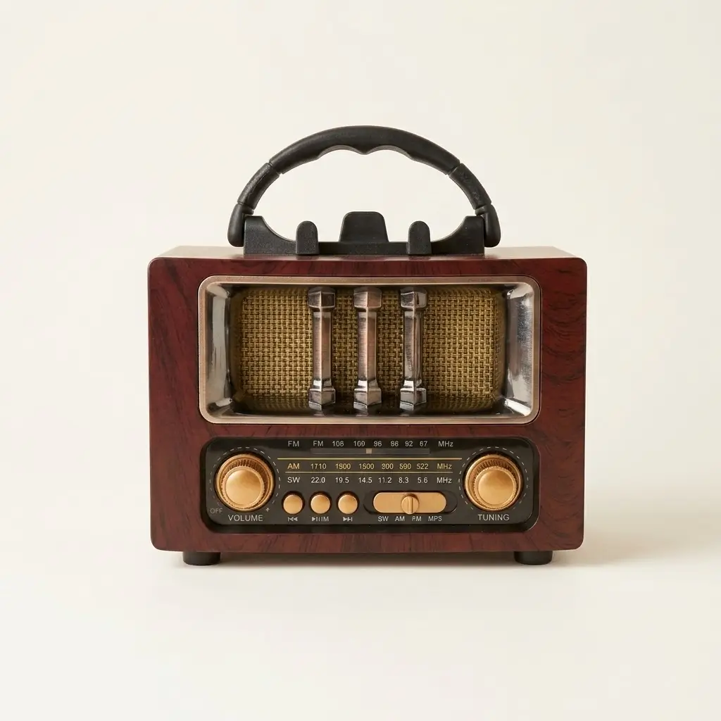 رادیو و اسپیکر بیسیم کیبراد مدل KBroad Full Band Radio